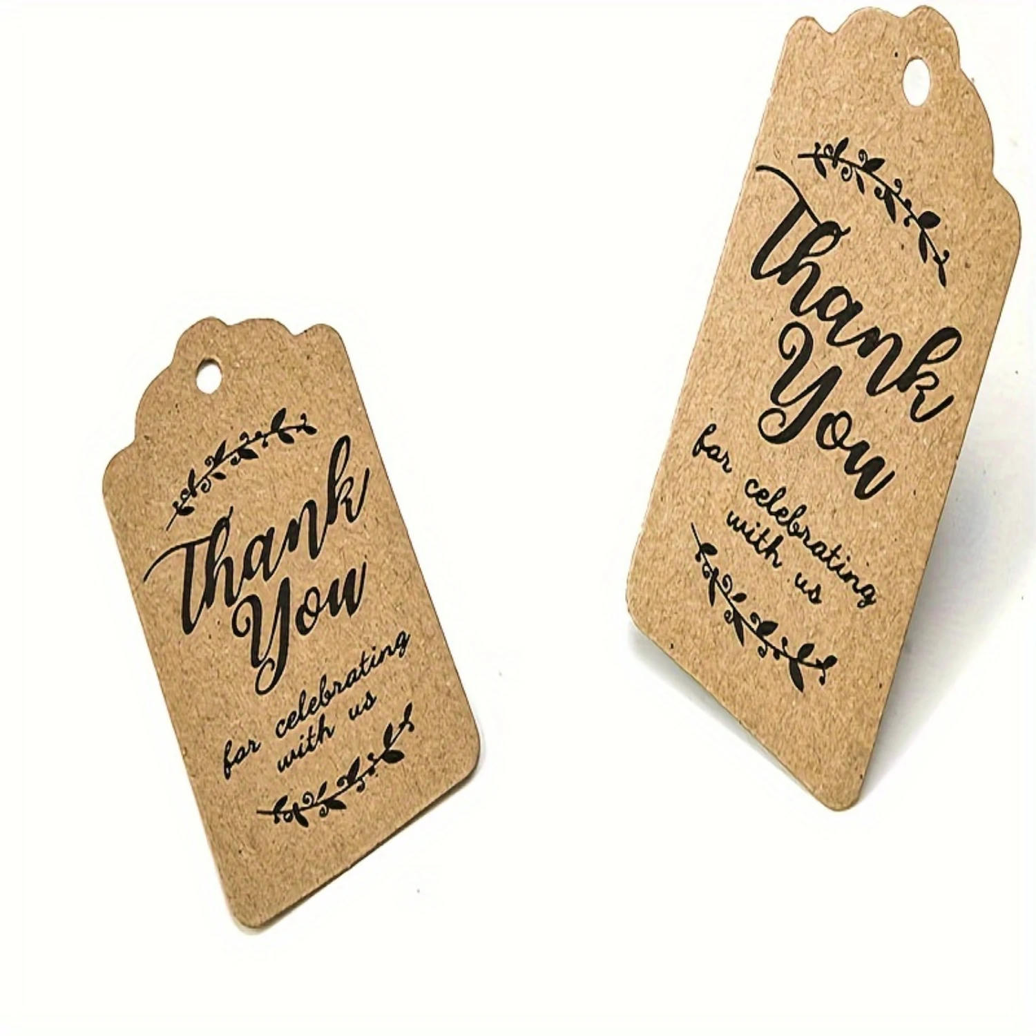 Cool Teenager Gifts: 100pcs Mini Aesthetic Kraft Gift Tags - Home/Office Hanging Decor