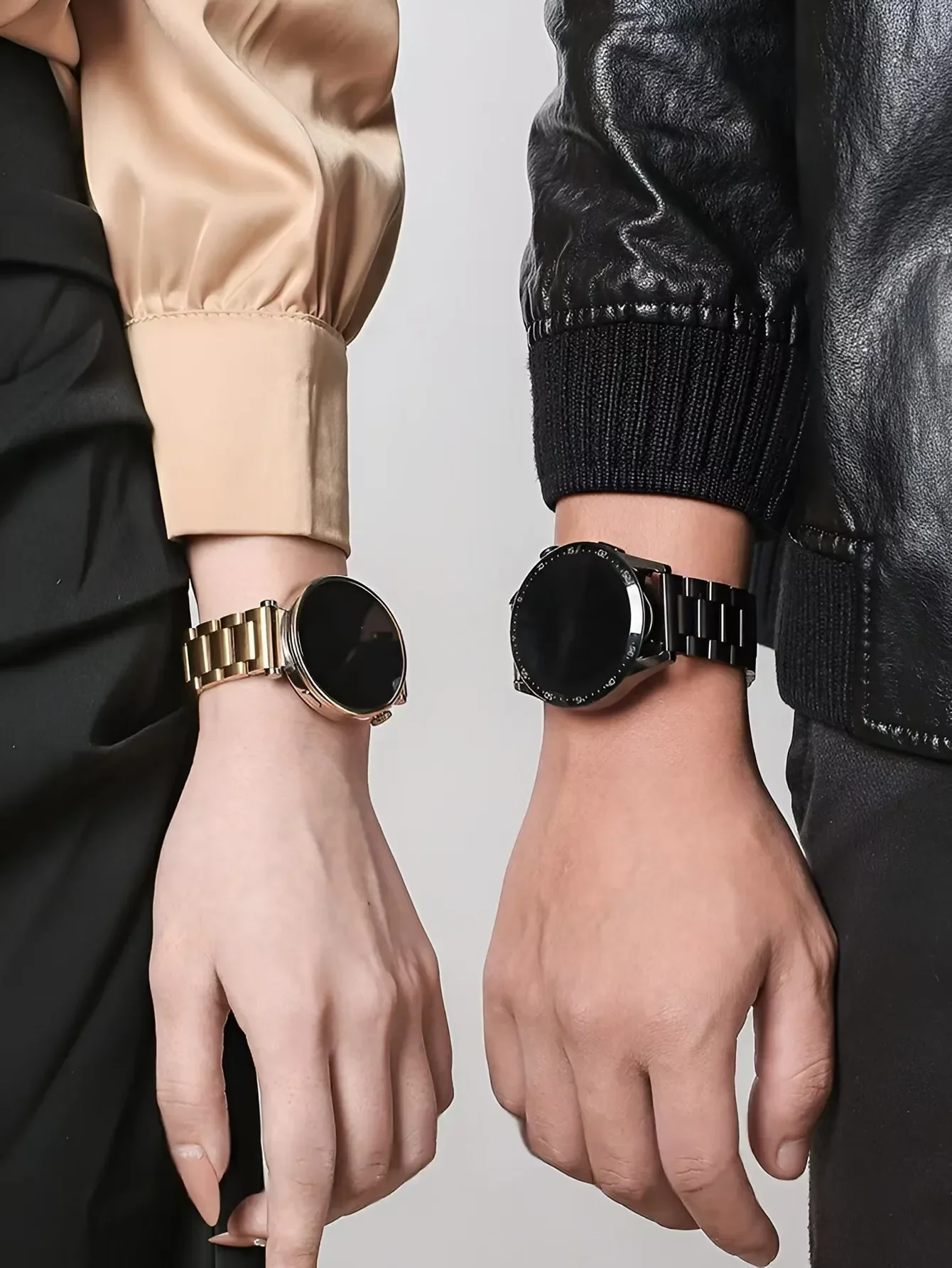 Pulseira de metal de aço inoxidável, 18 20 22mm, para samsung galaxy watch7 6 5 4 3 ativo para huawei gt 2 3 4 5 amazfit gtr 42/46mm