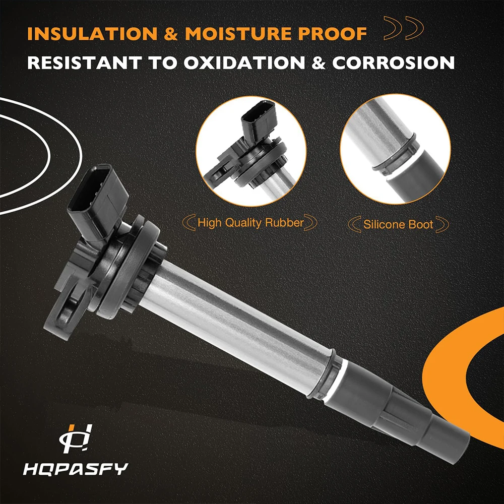 ملف الإشعال متوافق مع تويوتا كورولا ماتريكس بريوس سليل IM سليل XD لكزس CT200H بونتياك فيبي والمزيد # UF-596 #2