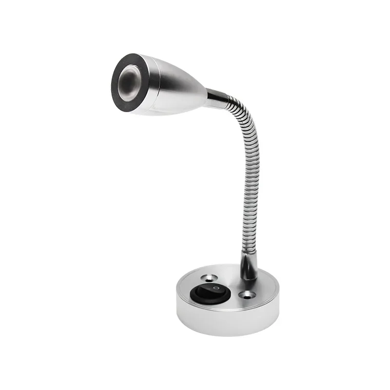 

New LED RV reading light 12V24 volt rotating concentrating hose wall light Yacht renovation lighting