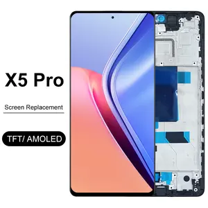 Bilashmart Screen Xiaomi Poco X5 Pro 5G 22101320G 22101320I AMOLED LCD Display Digital Touch Screen Poco X5 Pro Screen Assembly