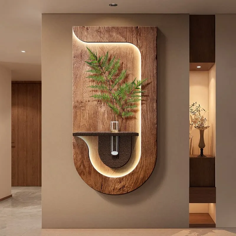 

Entrance decoration paintings, medieval style aisle corridors, hanging high-end three-dimensional paintings