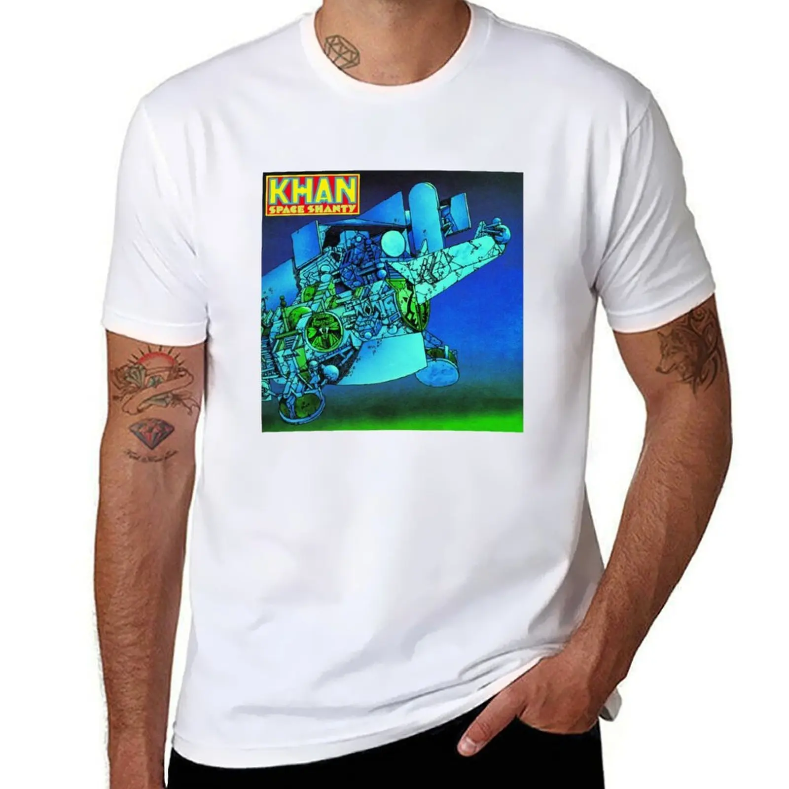 

Khan Space Shanty T-Shirt man t shirt luxury t shirts for man cotton T-Shirt