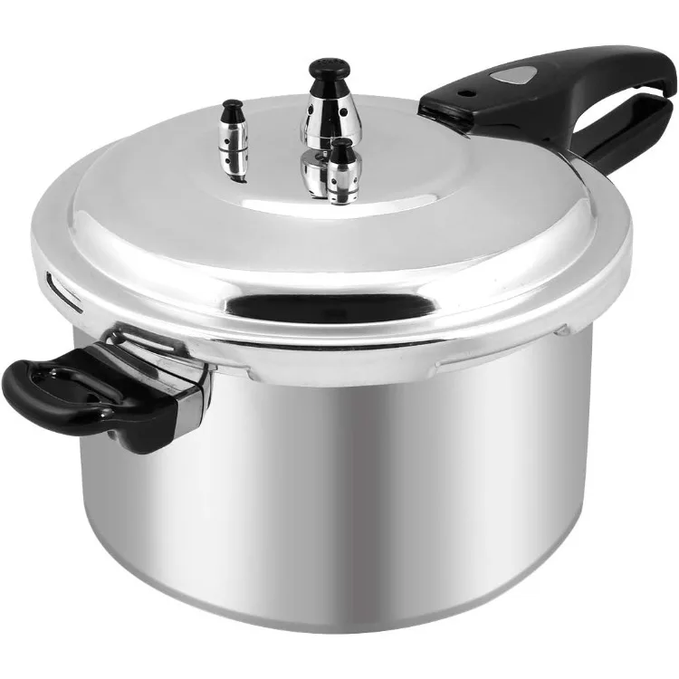 

8Qt Pressure Canner Release Valve Aluminum Canning Pot Cooker Pot Stove Top Instant Fast Cooking Pot