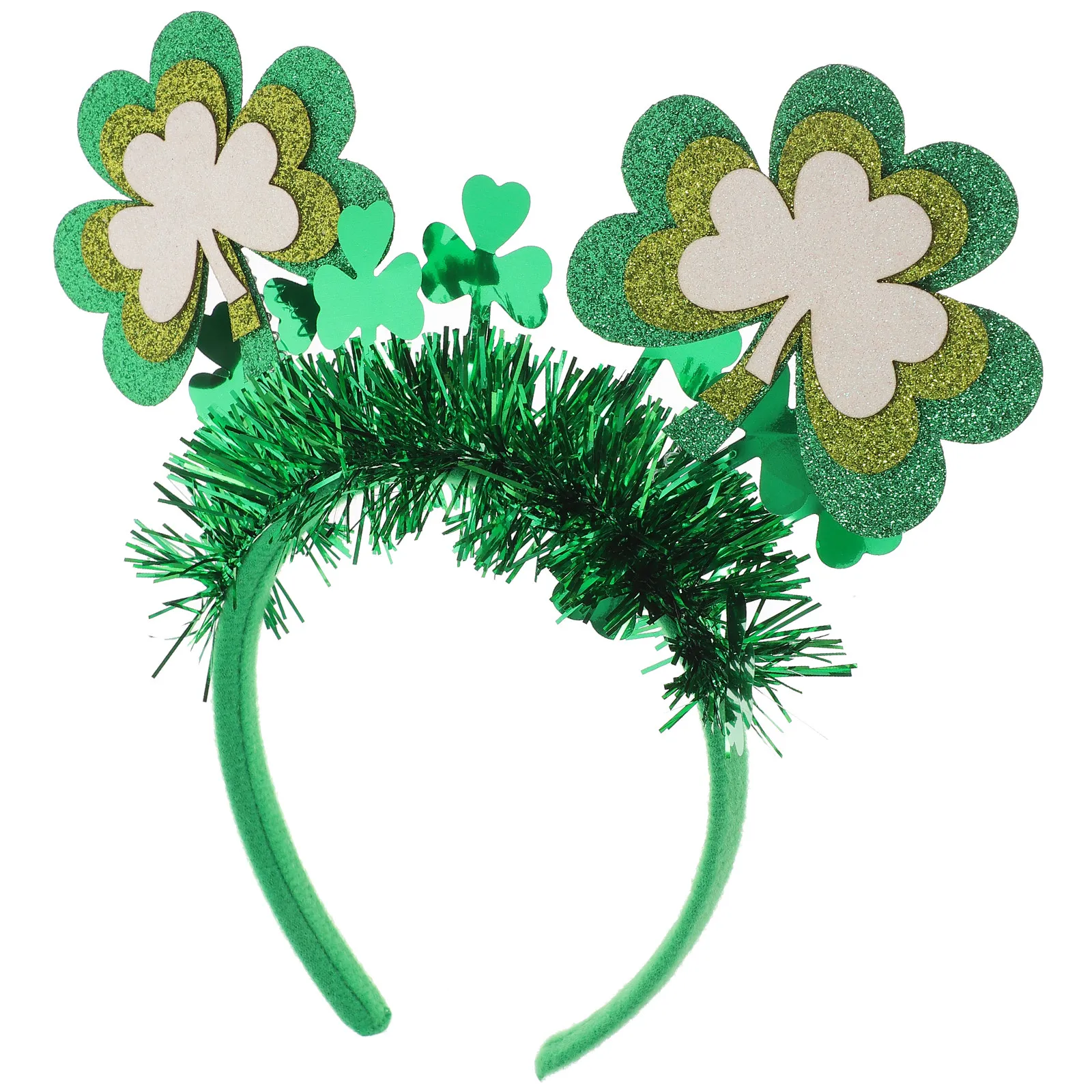 

Party Headwear Irish Holiday Headband Headbands Accessory Festival Shamrock Cosplay