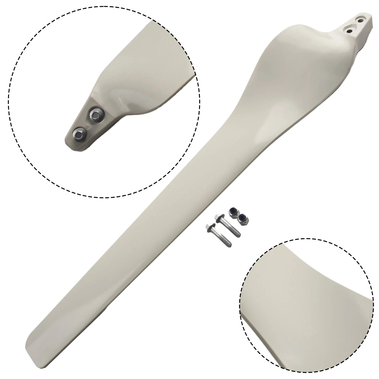 Replacement Blades 580MM for Wind Generators Suitable for Small Wind Turbines Constructed with Plastic Fiberglass Material
