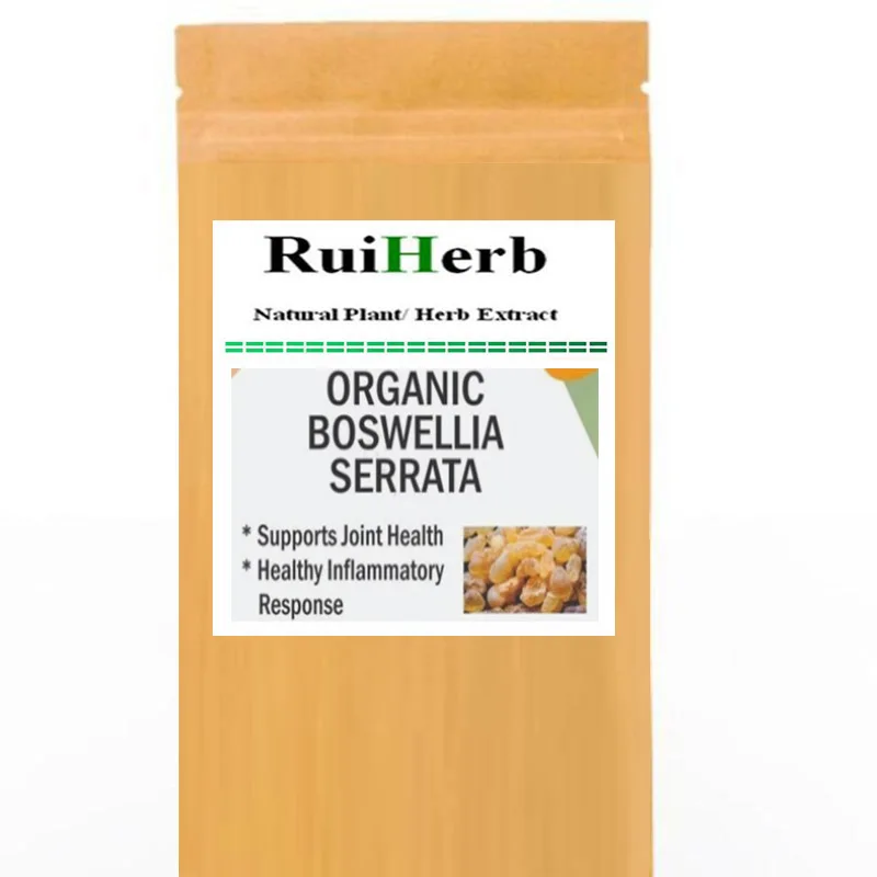 

Экстракт Boswellia Serrata (босэллическая кислота 65%) Добавка для поддержки суставов 400 мг