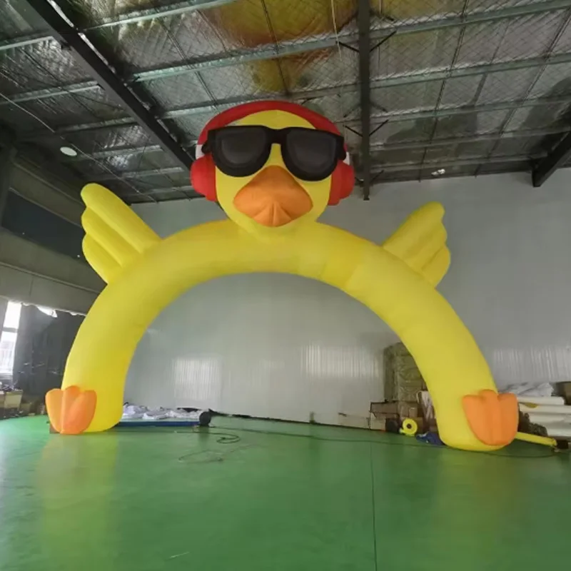 

Giant inflatable duck arch, 6 meters, outdoor shopping mall square large-scale event decoration prop