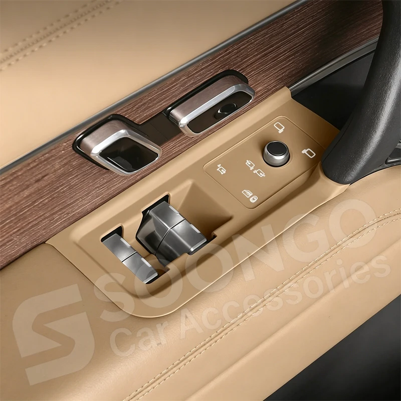 For Land Rover Range Rover Autobiography /Vogue/Sport 2023-2026 Car Window Lift Switch Panel Silicone Protective Pad view 2