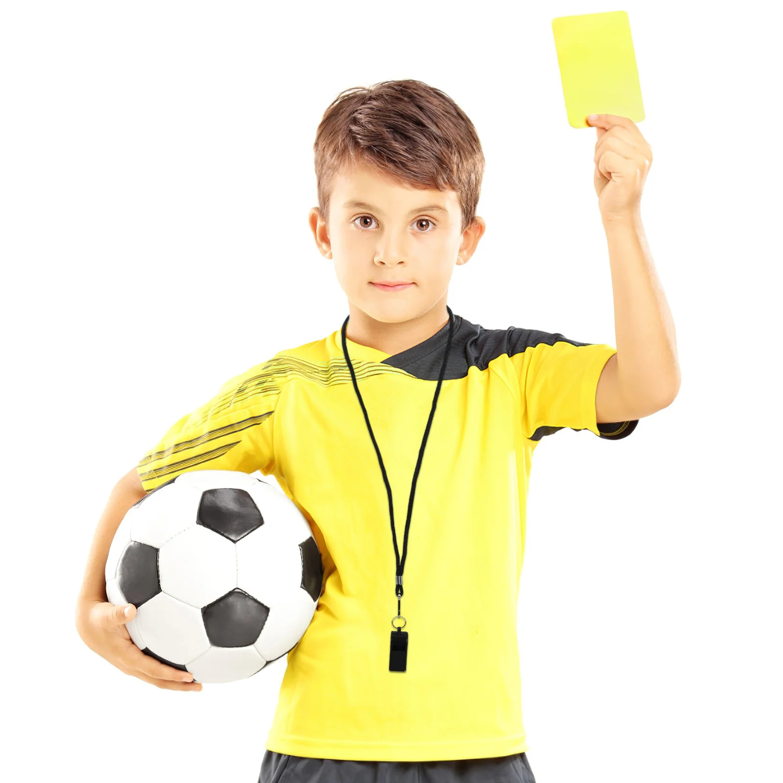 2 Stück Reisepfeife ABS verdickte Pfeifenhalskette für Schiedsrichter, Überleben, klarer Klang, tragbar, Camping, Wandern, Reisen