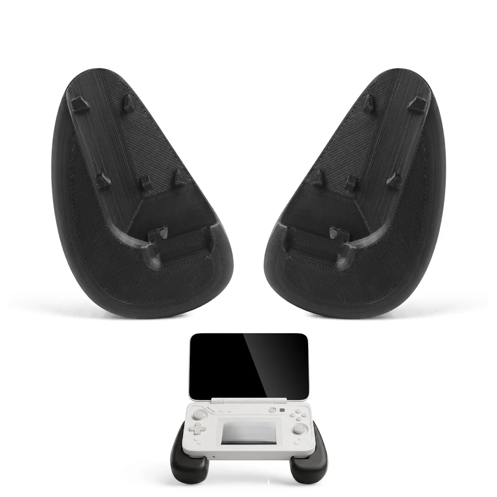 Portable Snap-On= Handle For AYANEO Flip Ergonomic Gaming Part Reducing Fatigue With Secure Fit Available For Handheld Console