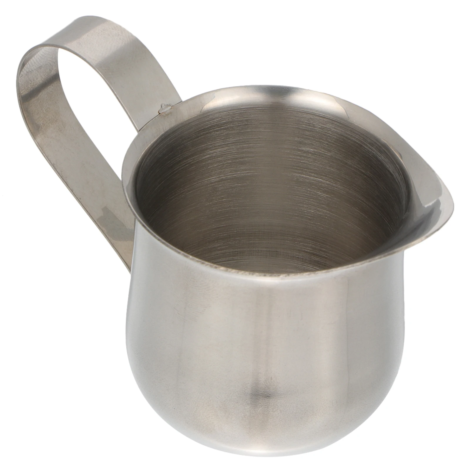 

Stainless Steel Milk Pitcher Practical Cafe Frothing Cup for Coffee Shop Home Hotel Use Heat Resistant Corrosion Proof