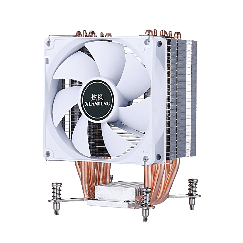 PC Efficient Air-cooled Radiator Processor 2/4/6 Heat Pipe Cooler CPU Cooling Fan Installing LGA 2011 2099 2066 x79 x99 x299 E5
