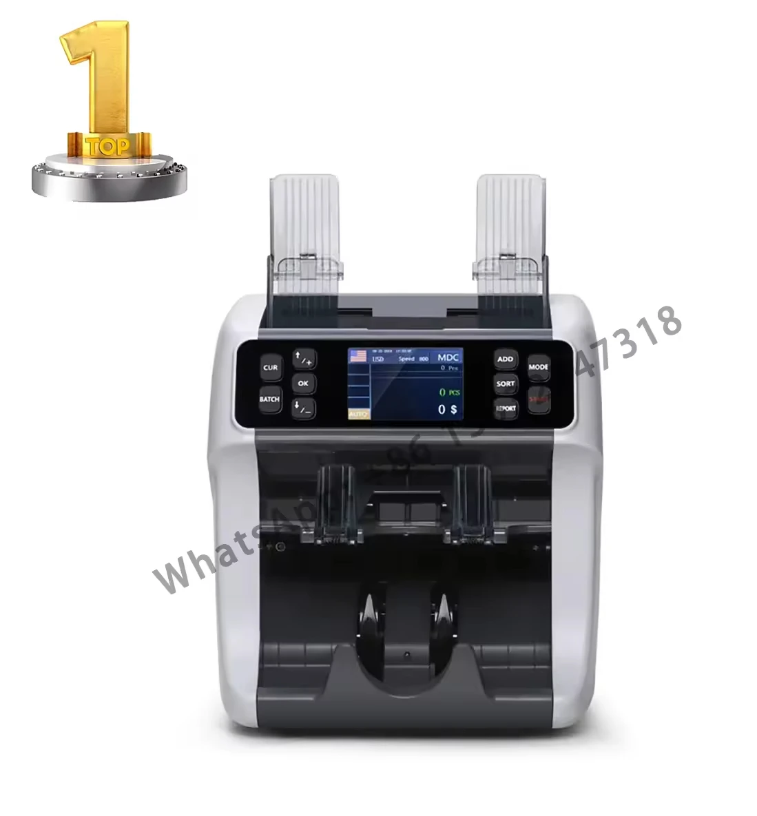 

Portable Mixed Money Counting Machine, Cis Value Mix Currency Counter Machine, Mixed Denomination Money Counter