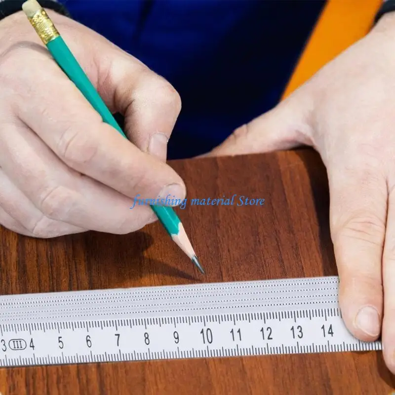 

Y5GD Metric Ruler Measuring Instrument Measurement Tool Plastic Construction Ruler Folding Ruler for Woodworking