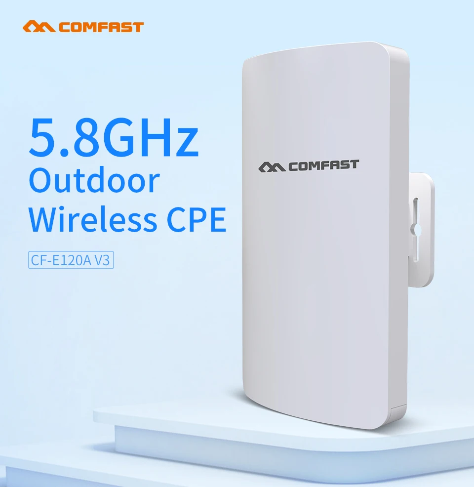 Imagem -03 - Longo Alcance Outdoor Ponto de Acesso Wifi Repetidor de Ponte ap sem Fio Amplificador Nanostation Roteador 300mbps 5g 11dbi Cpe 3km