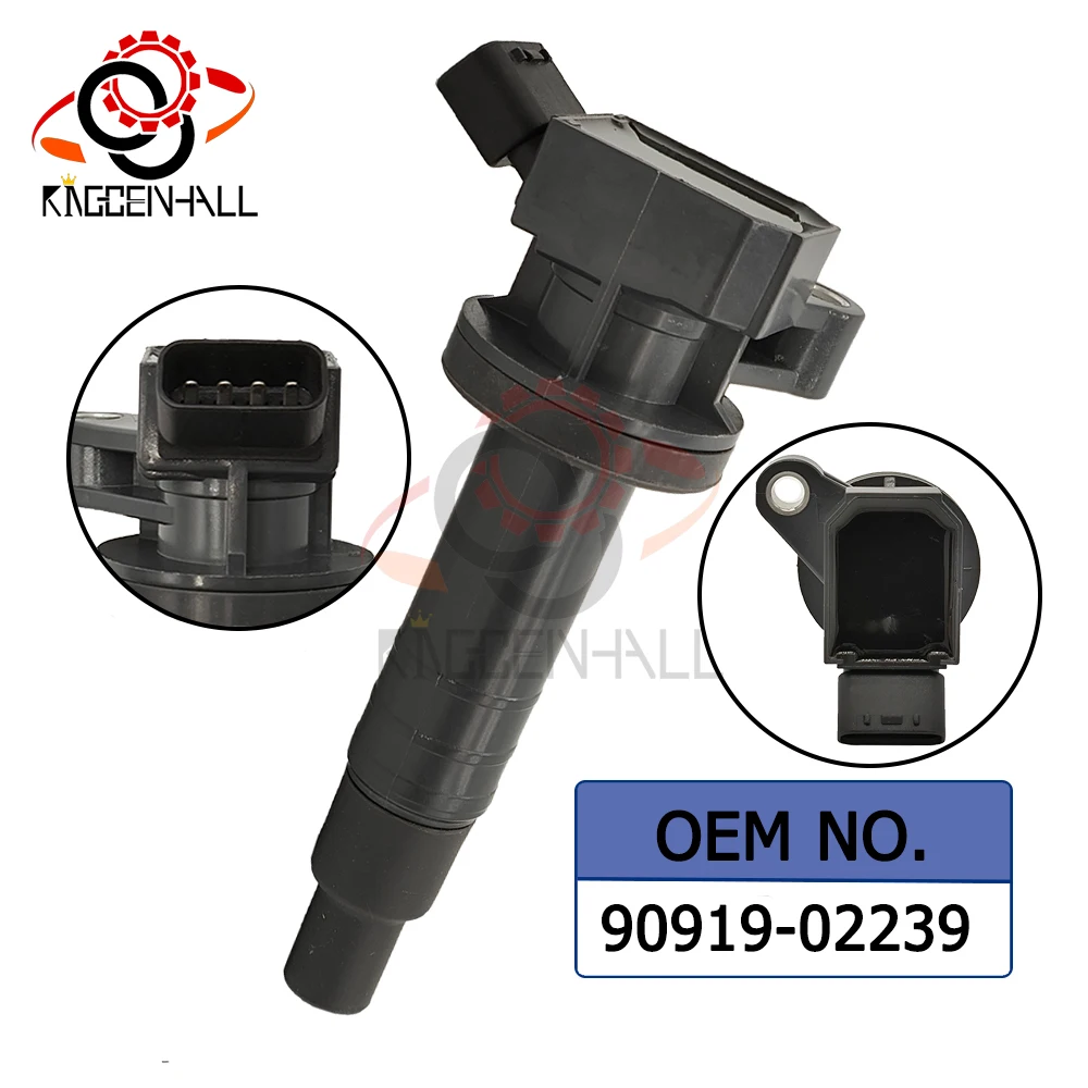 

4pcs 90919-02239 Ignition Coil For Toyota RAV4 Celica Corolla ZZE122 1ZZ 3ZZ 4ZZ 3SG Matrix 1.8L 9091902239 90919-02262 UF-247