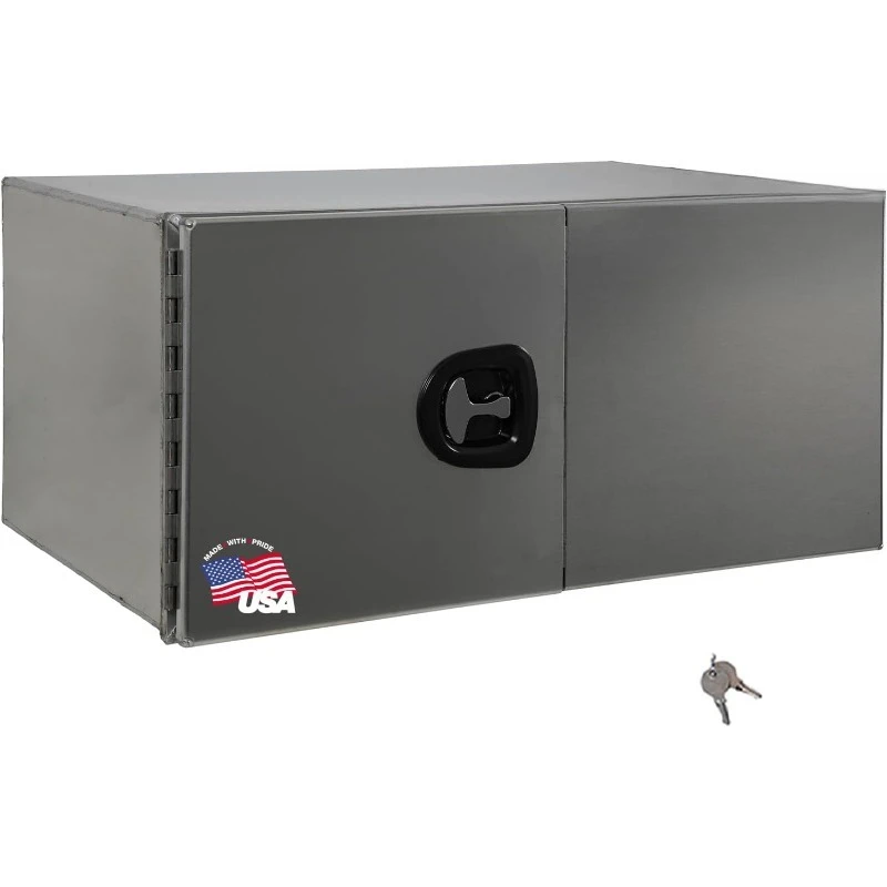 

1705335 Гладкий алюминиевый корпус грузовика с дверцей сарая, 24 x 24 x 36 дюймов