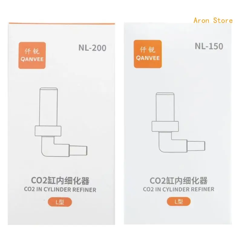 

Small CO2 Diffuser Bubble Counter Easy to Install for Planted-Tanks CO2 Atomizer H3CF