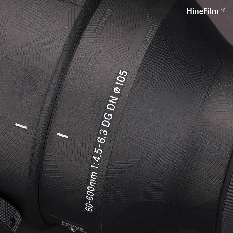 Sigma 60600 for Sony Mount Lens Decal Skin for Sigma 60-600mm F4.5-6.3 DG DN OS Sports Lens Premium Sticker Wrap Cover Film