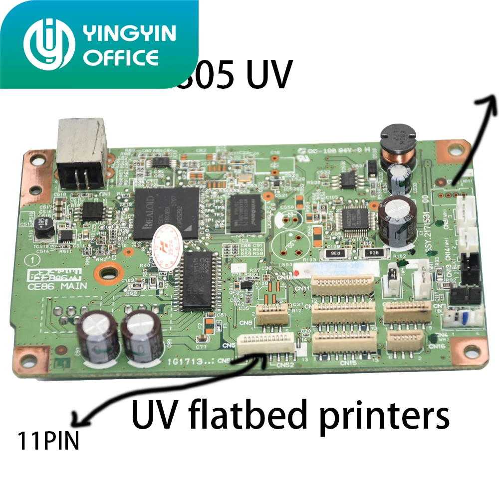 100% Tested Motherboard For Epson L805 Printer Board logic Main Board MainBoard L805