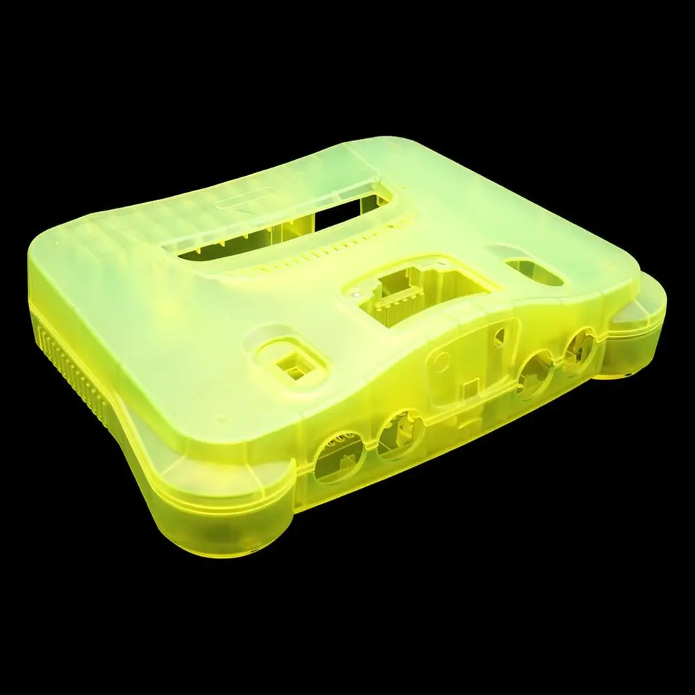 Translucent Protective For N64 Retro Gaming Console Replacement Housing Cover With Repair Tool Screwdriver