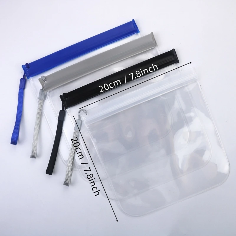 Functional Clear Makeup Bag Convenient and Leak proof Travel Toiletry Bag Cosmestics Pouch for Storing Beauty Items