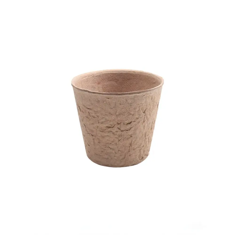 Biodegradable Nursery Pots Pulp Starter Trays Organic Plant Growing Cups For Garden Germination Seedling Starter