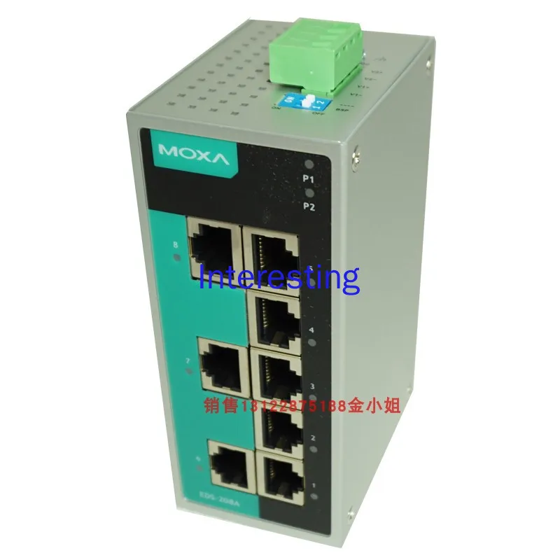 MOXA EDS 208A Industrial 8-port Ethernet Switch