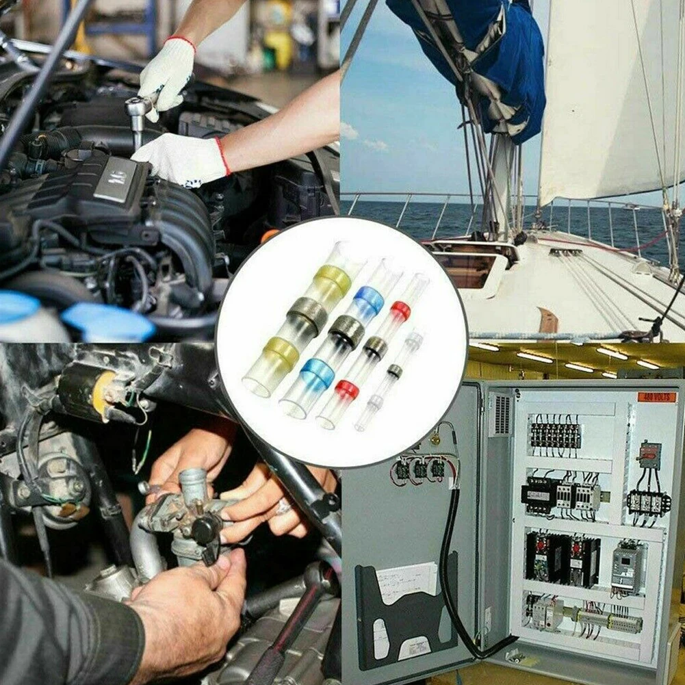 Комплект термоусадочной проводки, сменные комплекты для электрической стыковки, аксессуары для пайки, насадка, запасные инструменты, сварочная втулка