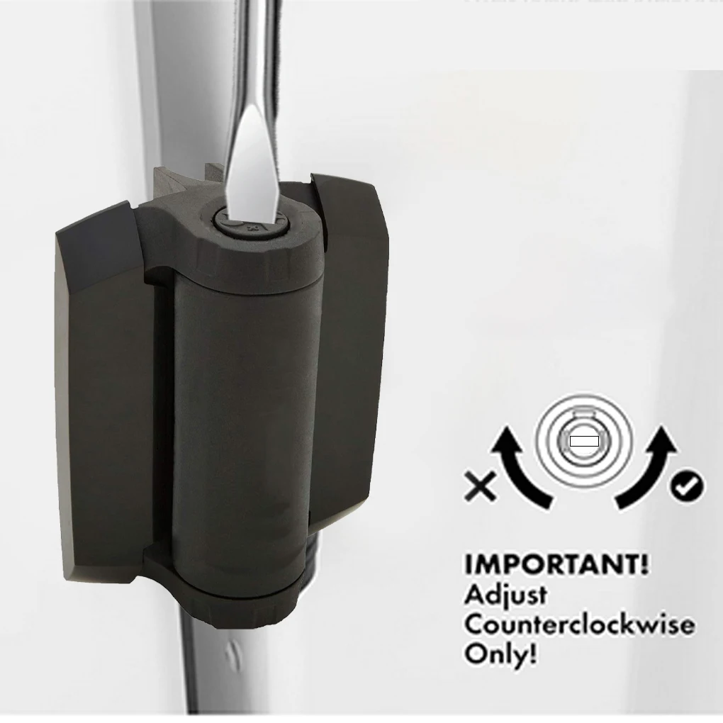 

Комплект ABS Clong Gate Easy Kit для тяжелых дверей с петлями из ABS-пластика с пружиной, устойчивыми к ржавчине, для ворот и бассейнов