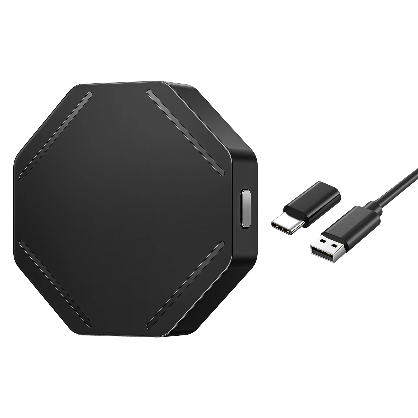 

Wireless CarPlay Adapter Mini Ai Box Wired to Wireless compatible CarPlay & Android Auto,For Volvo Audi Toyota Mazda Chevrolet