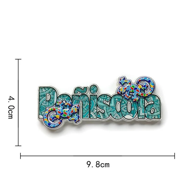 

Texas, USA Deniscola Creative Letter Decoration Travel Souvenir Gift Refrigerator Magnet
