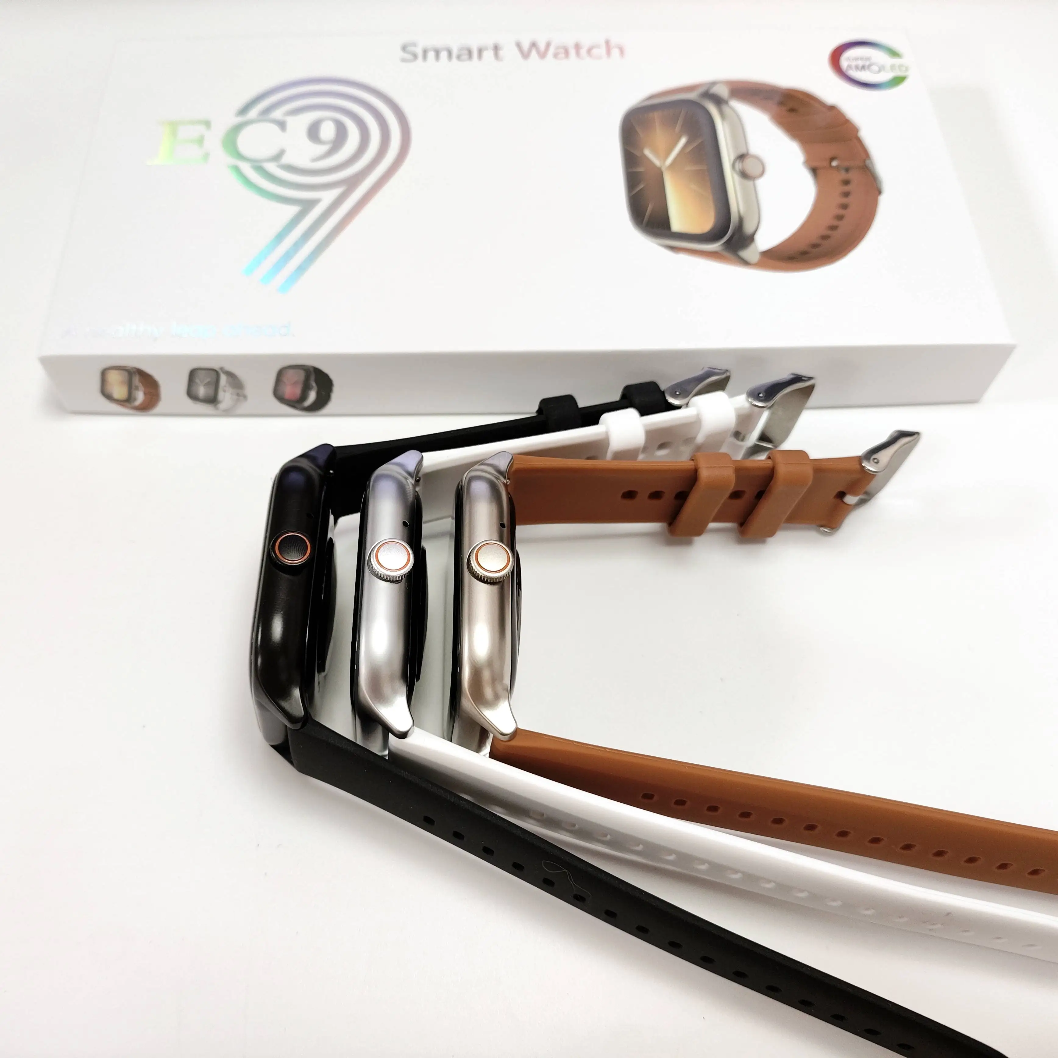 ساعة ذكية EC99 مع مكالمة صوتية ، أوضاع رياضية ، 3 ساعات عصرية مقاومة ، قرص مخصص ، موسيقى ، مساعد صوتي ، أوضاع رياضية ، ، ، ، ، ، ،