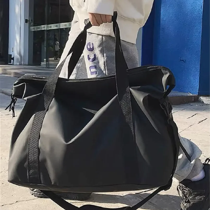 

Handheld travel bag, large capacity sports and fitness bag, lightweight storage luggage bag, one shoulder crossbody travel bag