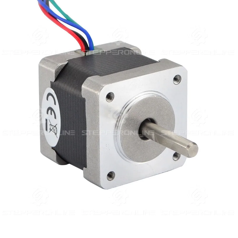 Nema14 Stepper Motor 18Ncm(25.5oz.in) 35x34mm 0.8A 4-lead Nema 14 Stepping Motor for CNC 3D Printer