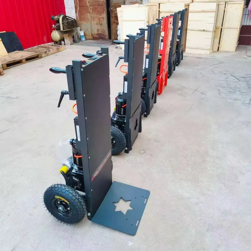550lbs Loads Two Wheels Automatic Stair Climbing Machine Steel Electric Stair Climber Trolley Hand Truck With Good Price