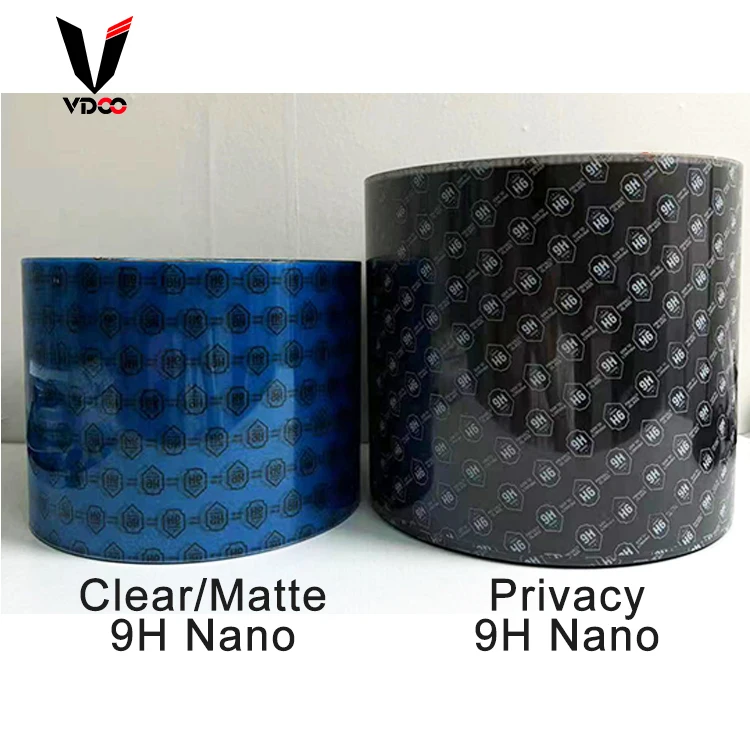 Nano Anti Shock Privacy Screen Protector Roll Material PET Raw Material With  Cutting Machine