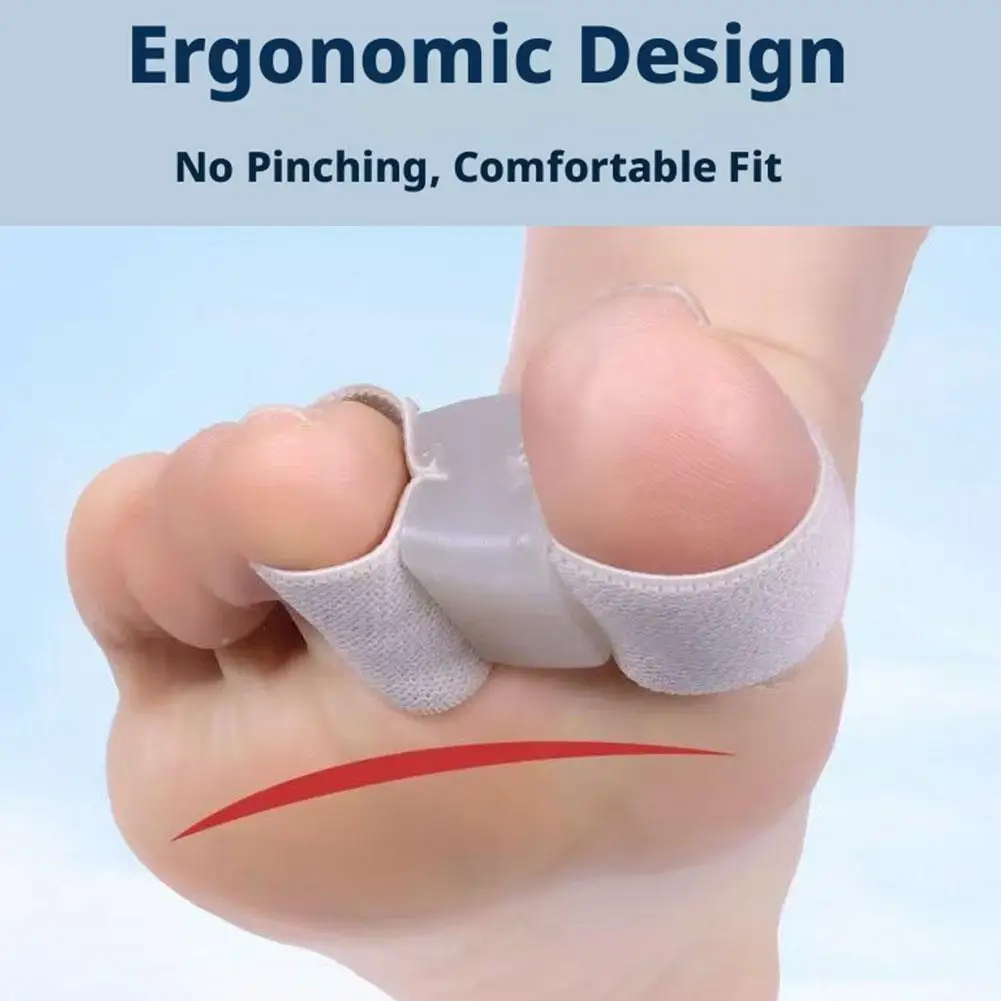 

Toe Separator Hallux Valgus Bunion Corrector Thumb Corrector Bunion Foot Toe Hallux Valgus Protector Separator Finger Straighten
