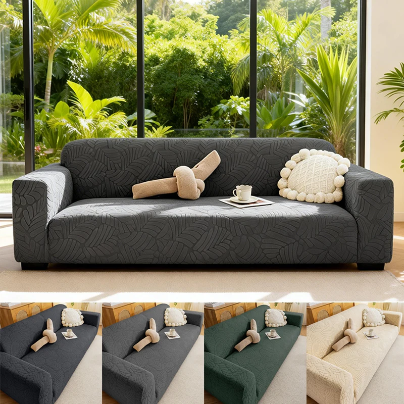 

Чехол для дивана на 1/2/3/4 места, противоскользящий и пылезащитный, жаккардовый, плюшевый, для углового L-образного дивана, для гостиной, домашний декор