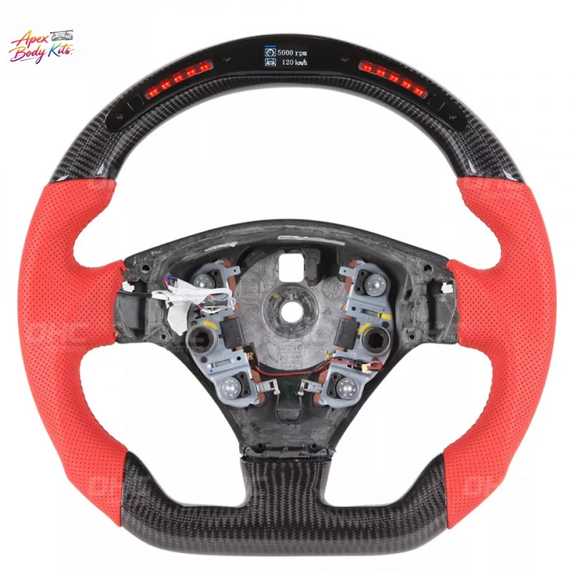 Suitable for Maserati GT LED carbon fiber steering wheel car modification steering wheel wholesale
