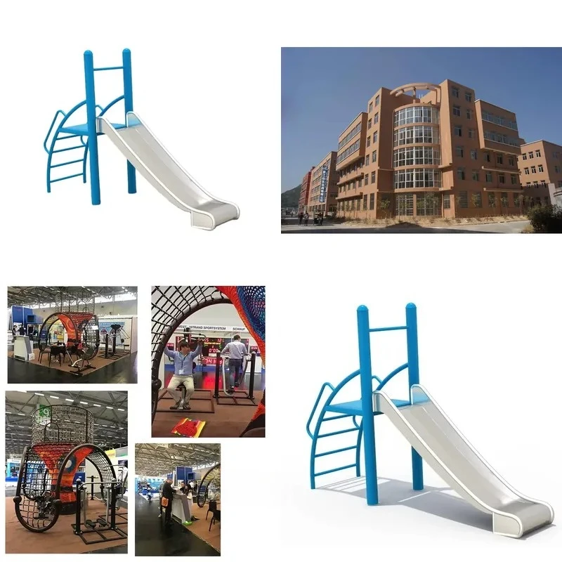 for SS slide playground children stainless steel slides and ladders