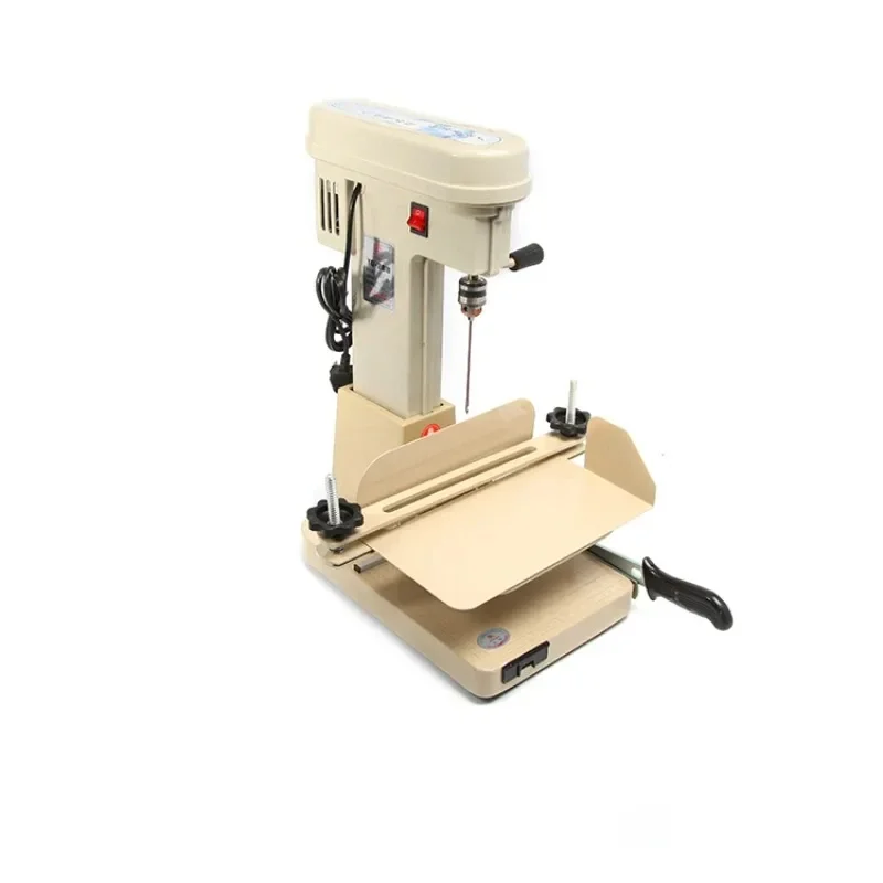 Electric binding machine automatic thread document punching machine