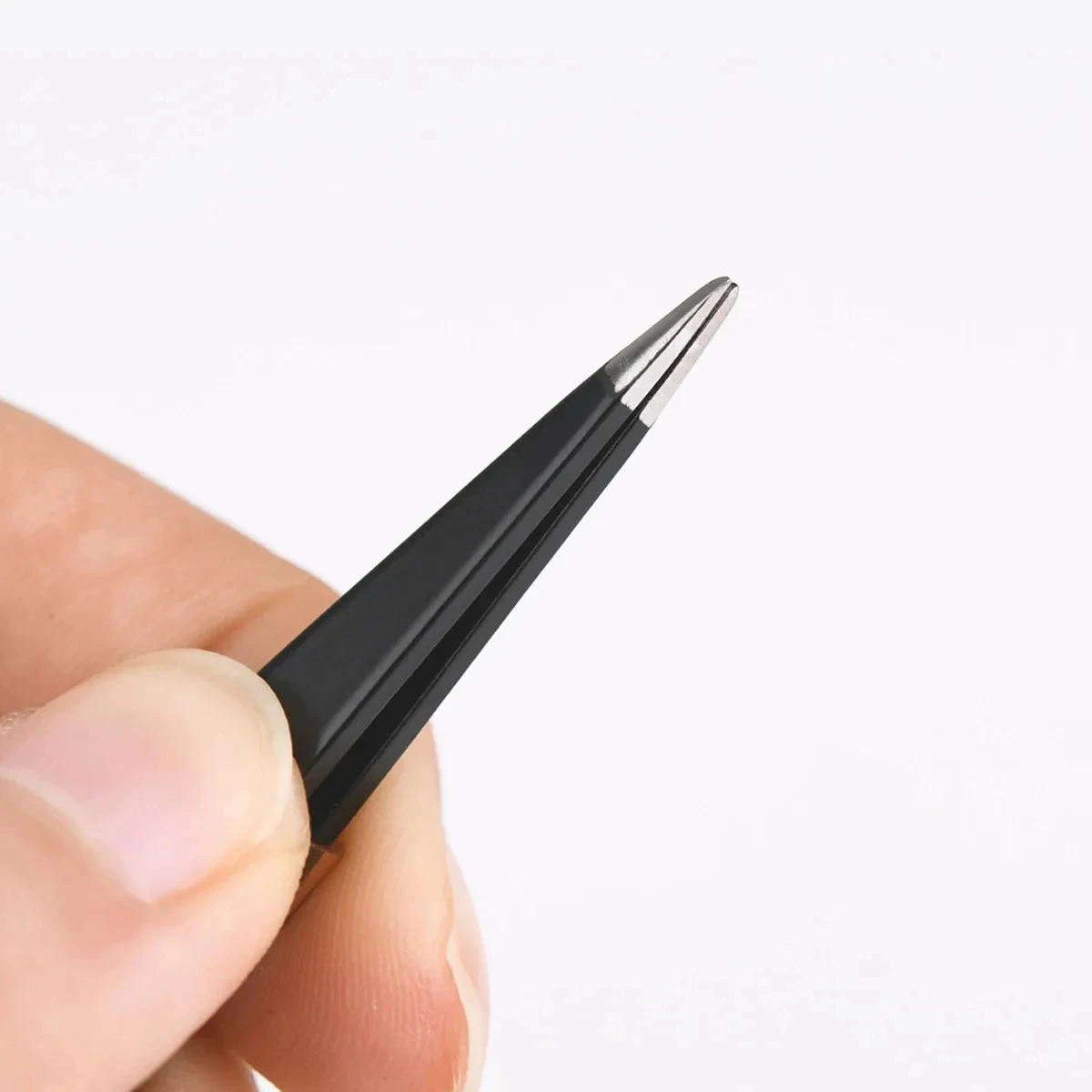 1/3/4 個脱毛ピンセットステンレス鋼眉毛ピンセットピンク斜め黒先端ポイント顔無害メイク美容ツール