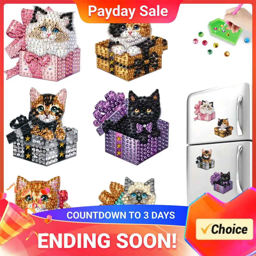 6Pcs Diy Diamond Pa…