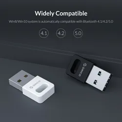 ORICO USB Bluetooth-Compatible 4.0 Dongle Adapter for PC Windows Computer Wireless Mouse Music Audio Receiver Transmitter