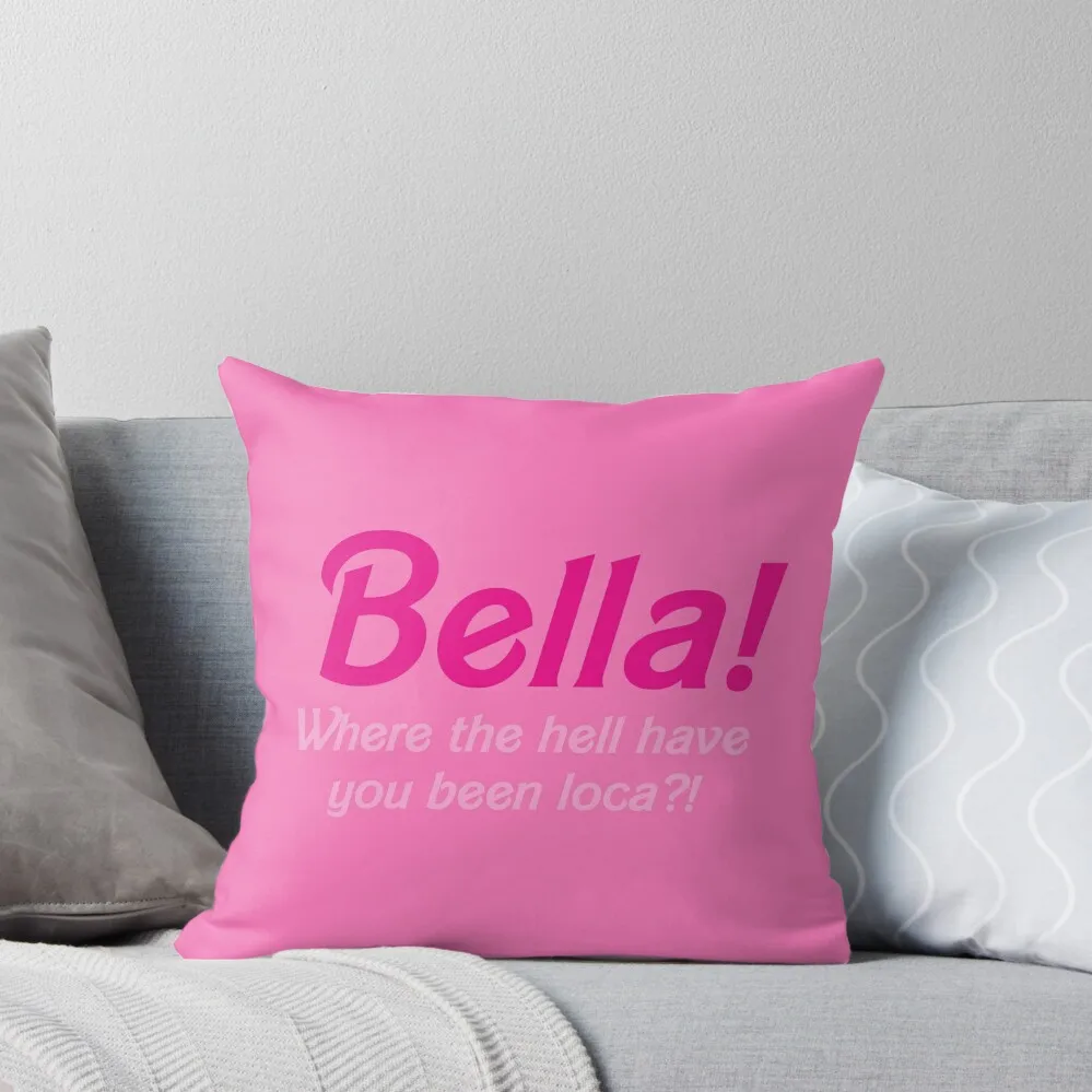 

Twilight Bella where the hell have you been loca TikTok Throw Pillow Decorative Sofa Cushions Ornamental Pillow pillow