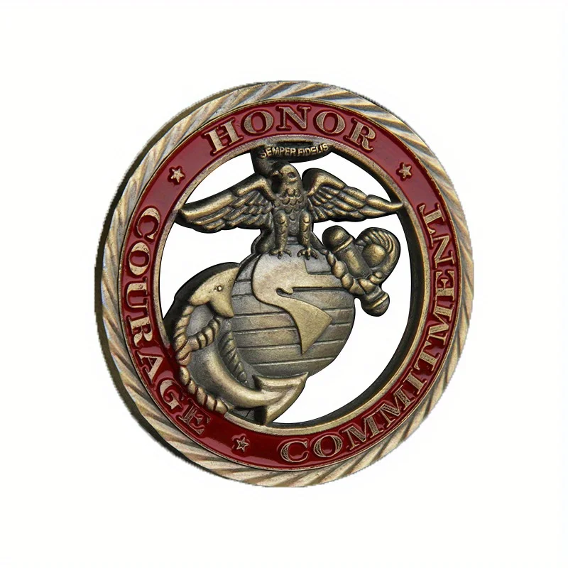 Commemorative Coin US Marine Corps Military Challenge Coin