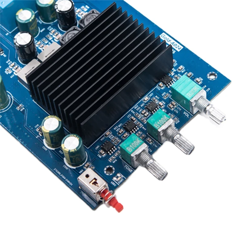 FFYY-HIFI TPA3255 คลาส D 600W ซับวูฟเฟอร์เครื่องขยายเสียงดิจิตอลความถี่ต่ำปรับ DC 19 V-50 V