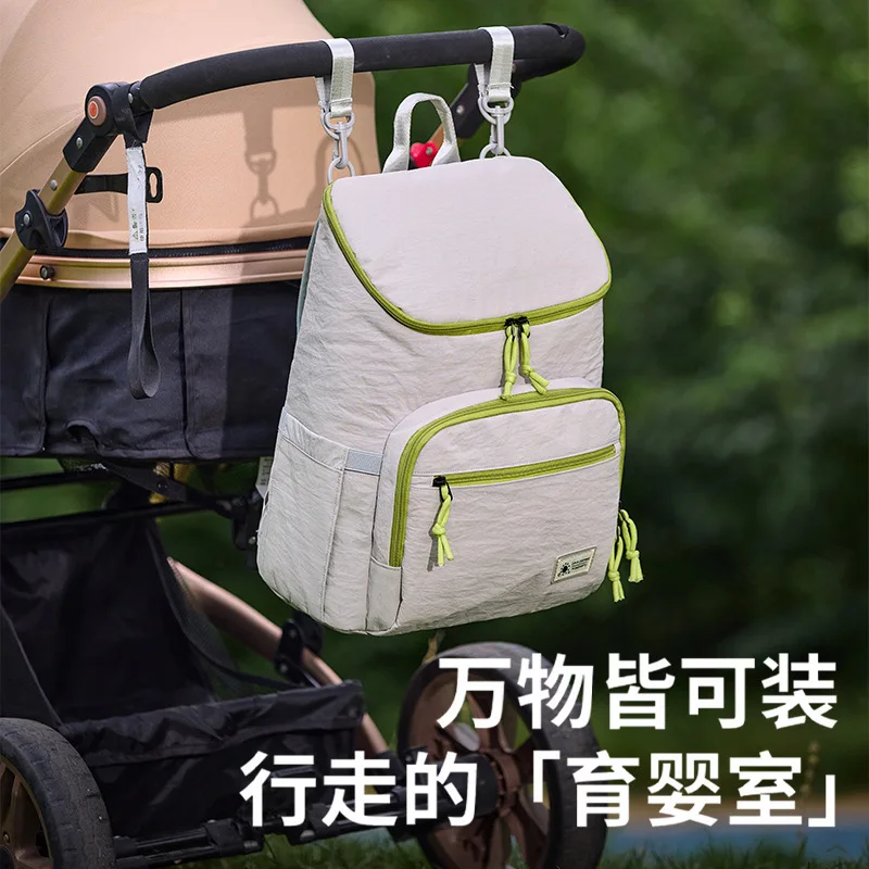 Large Capacity Maternity Backpack Casual Commuter Outdoor Fashionable Multifunctional Baby Mother Bag Breathable Ultra-light New